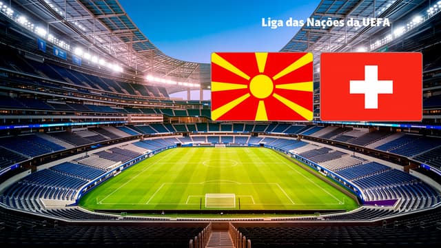 Macedônia do Norte x Suíça - Ao Vivo